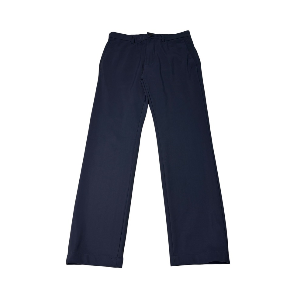 Theory‎ Zaine SW Precision Ponte Pants Navy Blue Slim Fit Mens Size 28X29